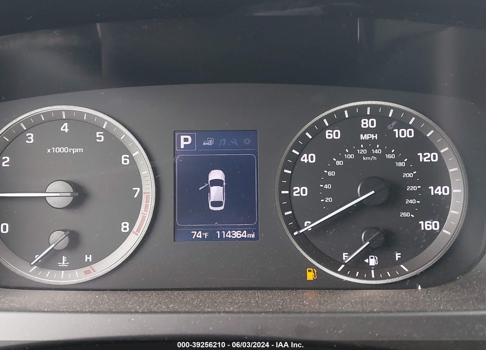 2017 HYUNDAI SONATA SPORT VIN: 5NPE34AF4HH444892