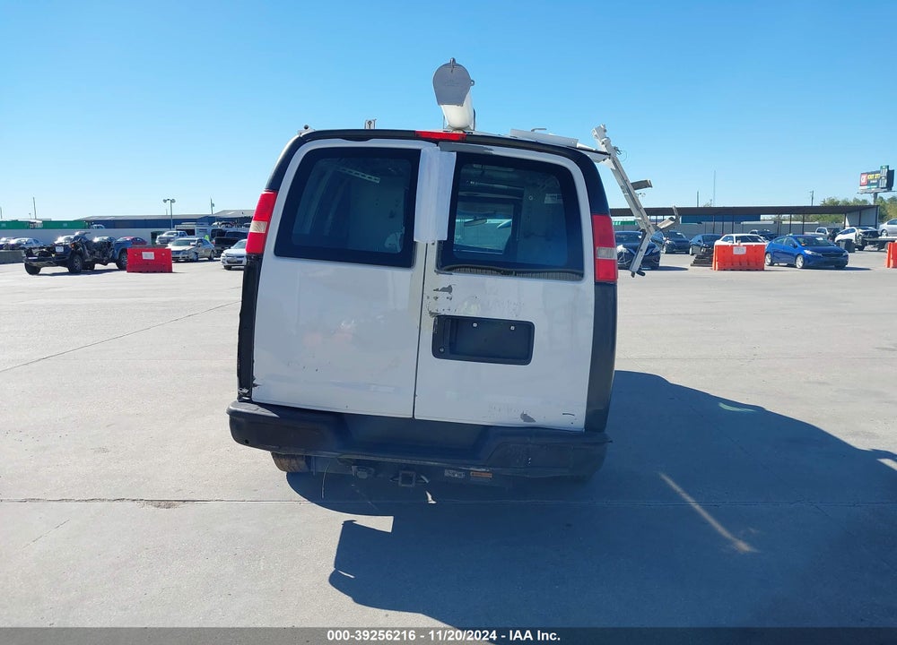 2012 CHEVROLET EXPRESS 2500 WORK VAN VIN: 1GCWGFCB7C1123718
