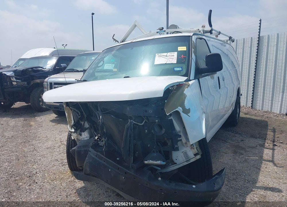 2012 CHEVROLET EXPRESS 2500 WORK VAN VIN: 1GCWGFCB7C1123718