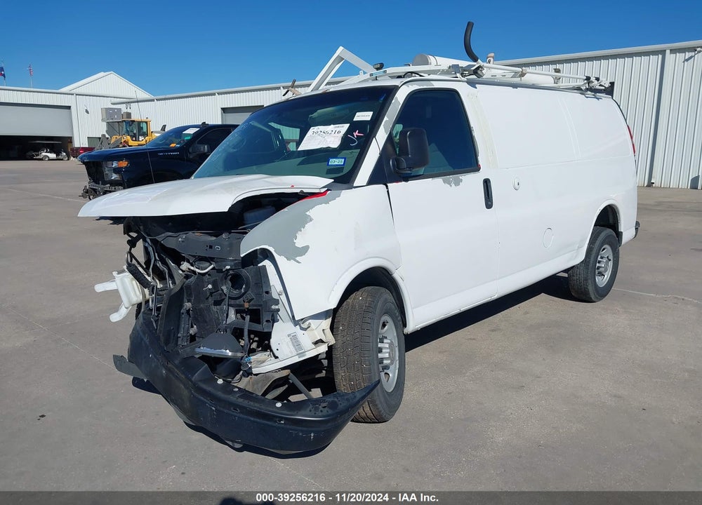 2012 CHEVROLET EXPRESS 2500 WORK VAN VIN: 1GCWGFCB7C1123718