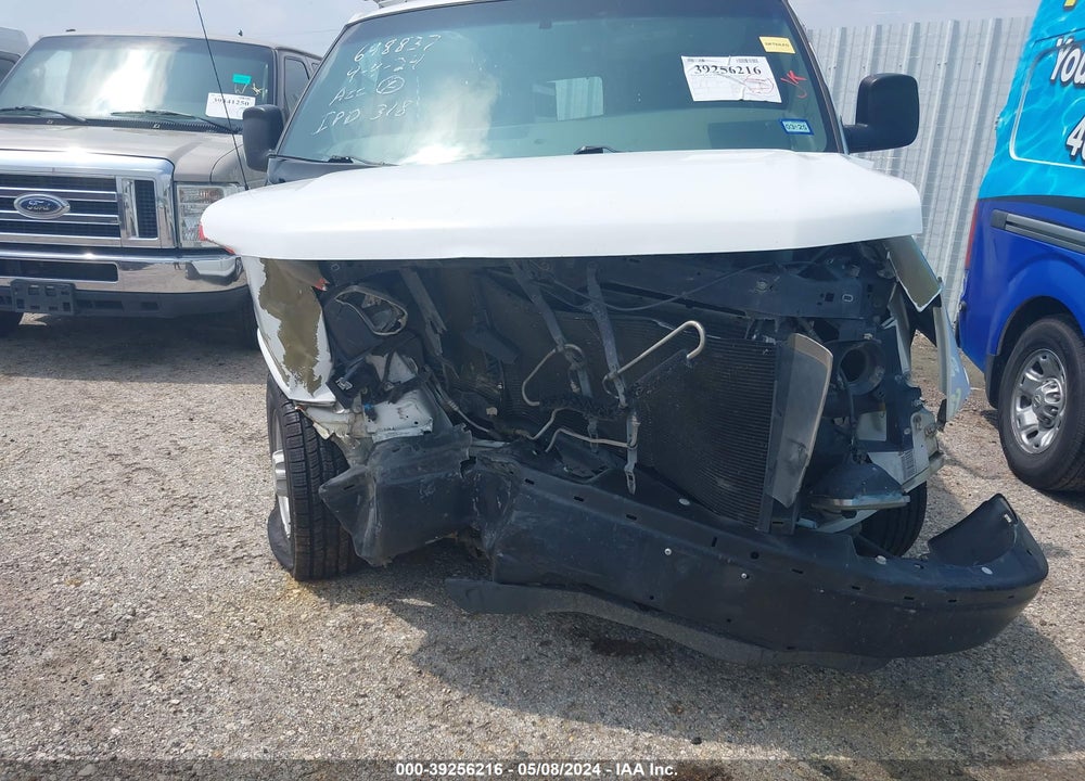 2012 CHEVROLET EXPRESS 2500 WORK VAN VIN: 1GCWGFCB7C1123718