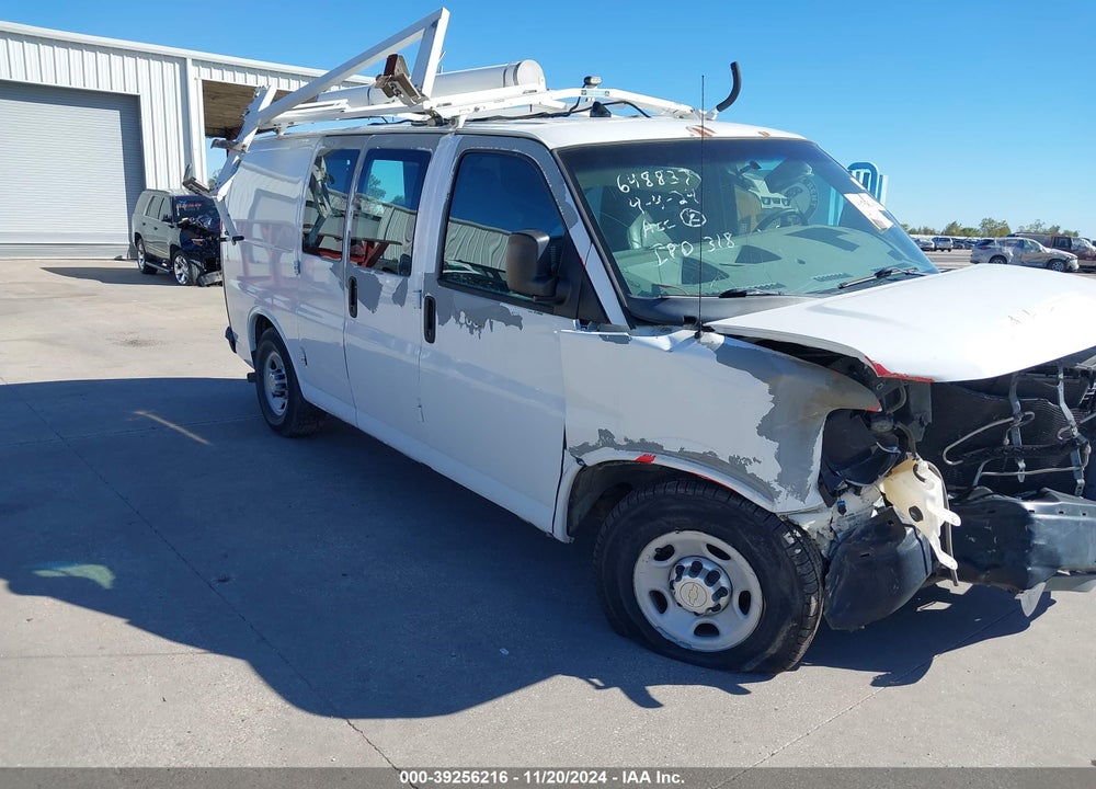 2012 CHEVROLET EXPRESS 2500 WORK VAN VIN: 1GCWGFCB7C1123718