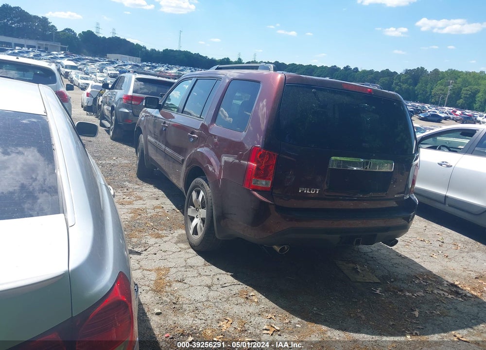 2012 HONDA PILOT TOURING VIN: 5FNYF3H94CB011188
