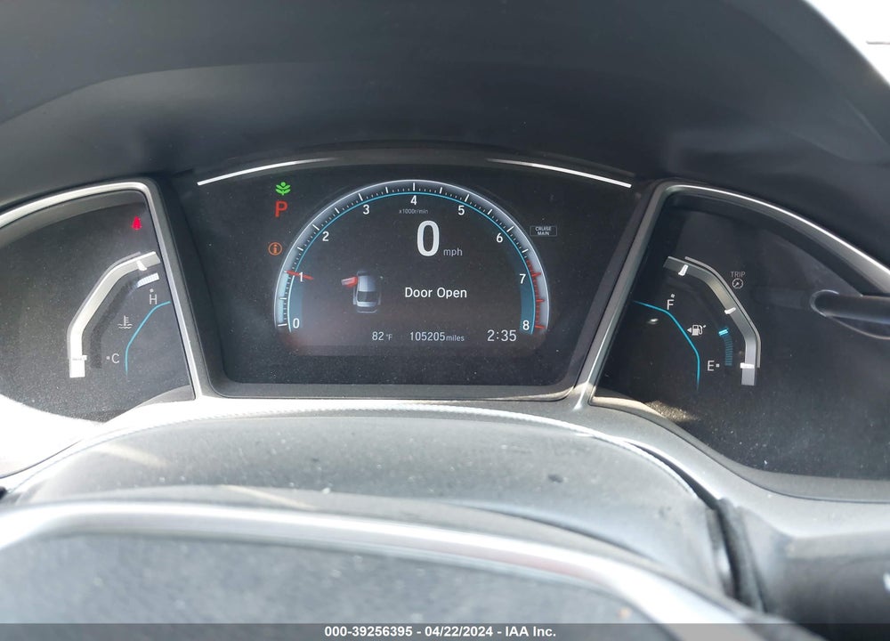 2018 HONDA CIVIC EX VIN: 2HGFC2F70JH577093
