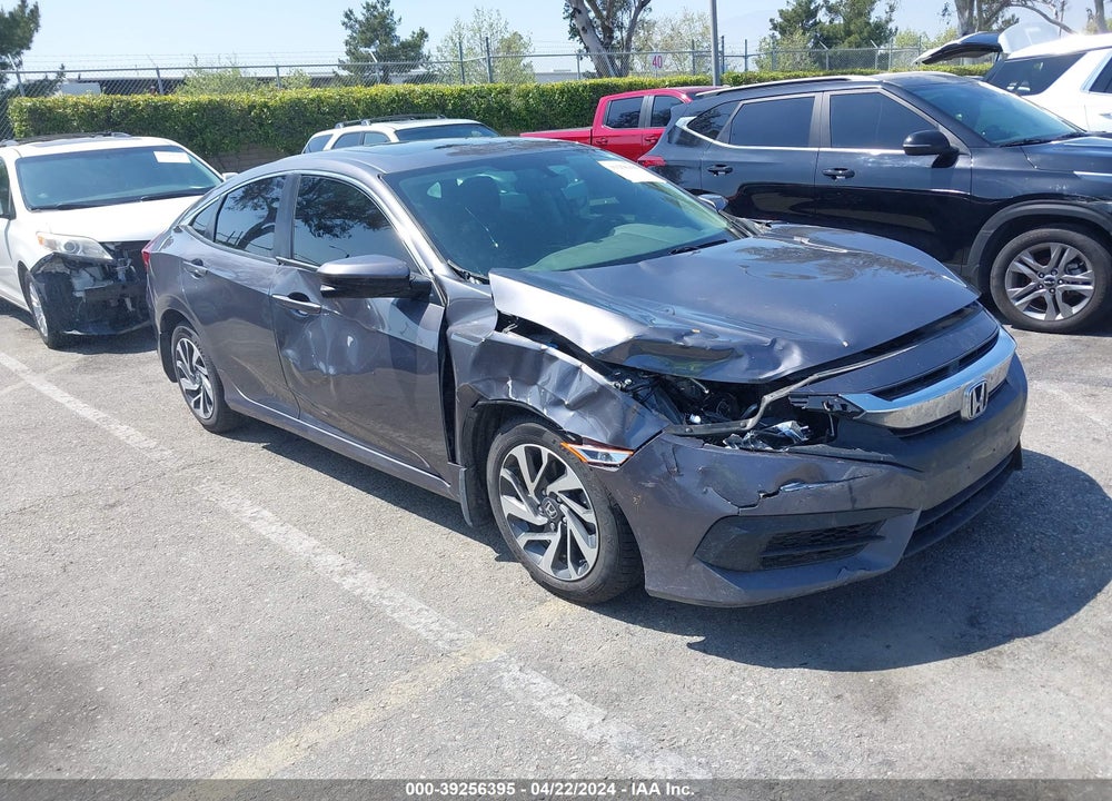 2018 HONDA CIVIC EX VIN: 2HGFC2F70JH577093