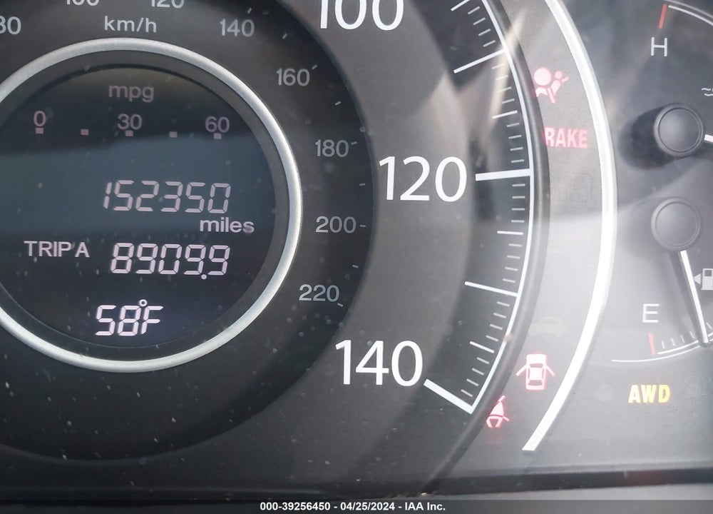 2014 HONDA CR-V EX VIN: 5J6RM4H59EL083172