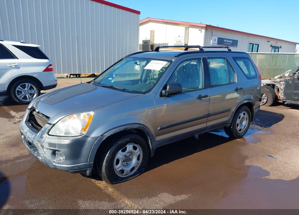 2006 HONDA CR-V LX VIN: JHLRD685X6C024394