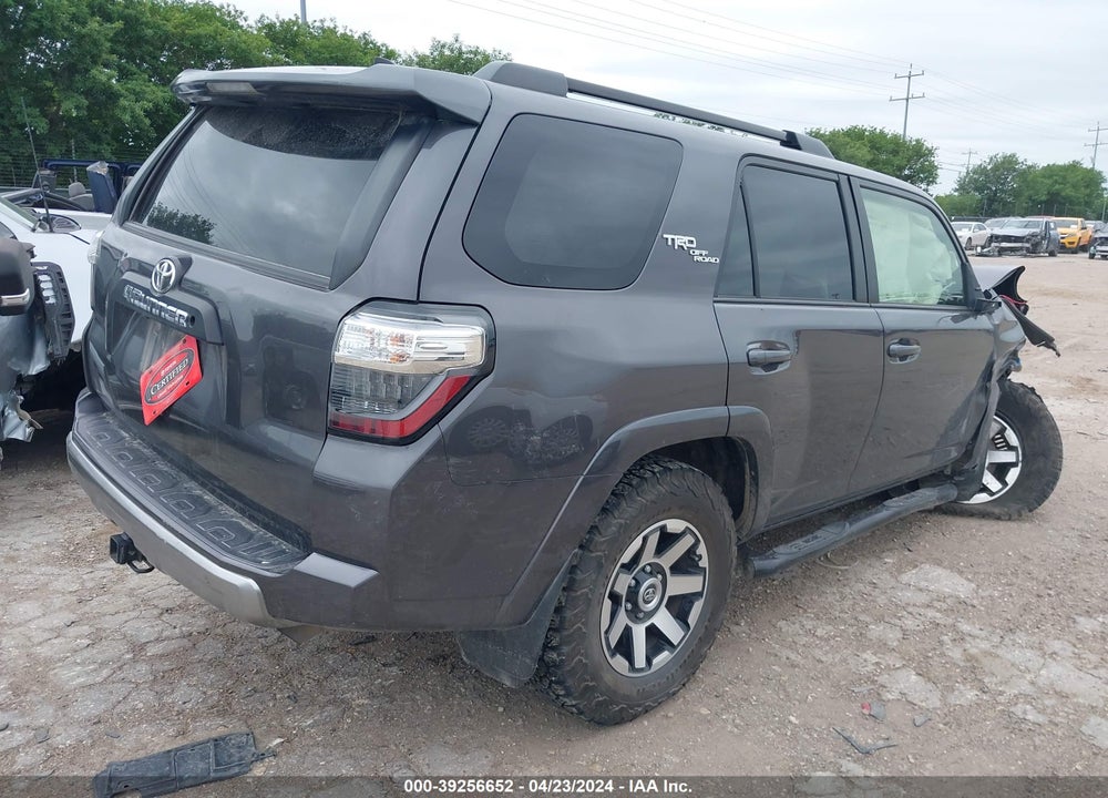 2019 TOYOTA 4RUNNER TRD OFF ROAD VIN: JTEBU5JR8K5669450
