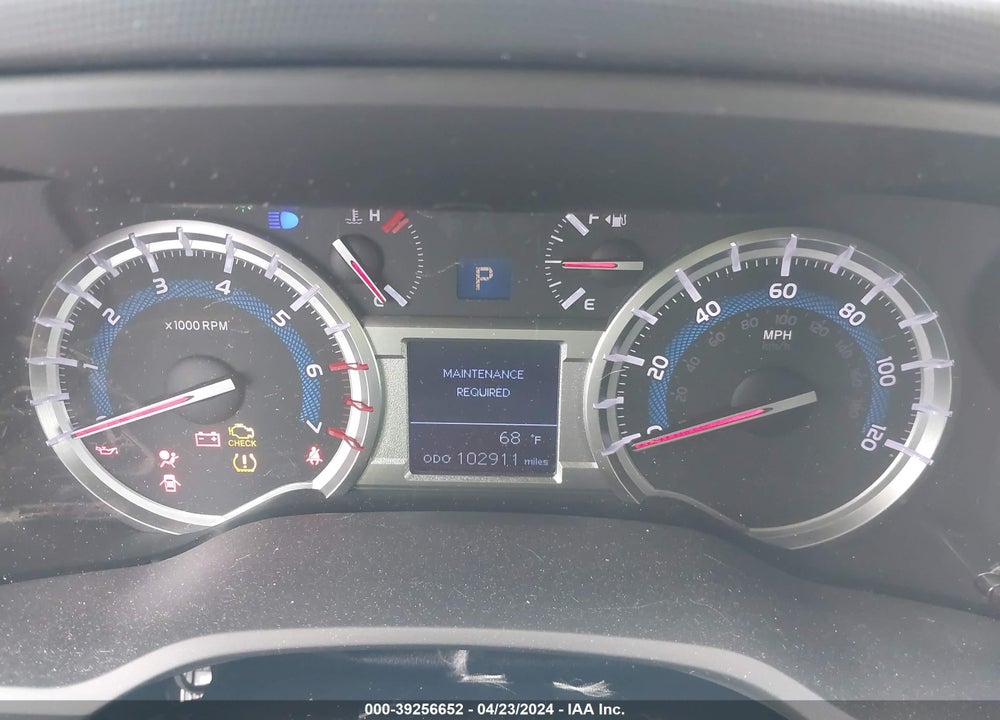 2019 TOYOTA 4RUNNER TRD OFF ROAD VIN: JTEBU5JR8K5669450