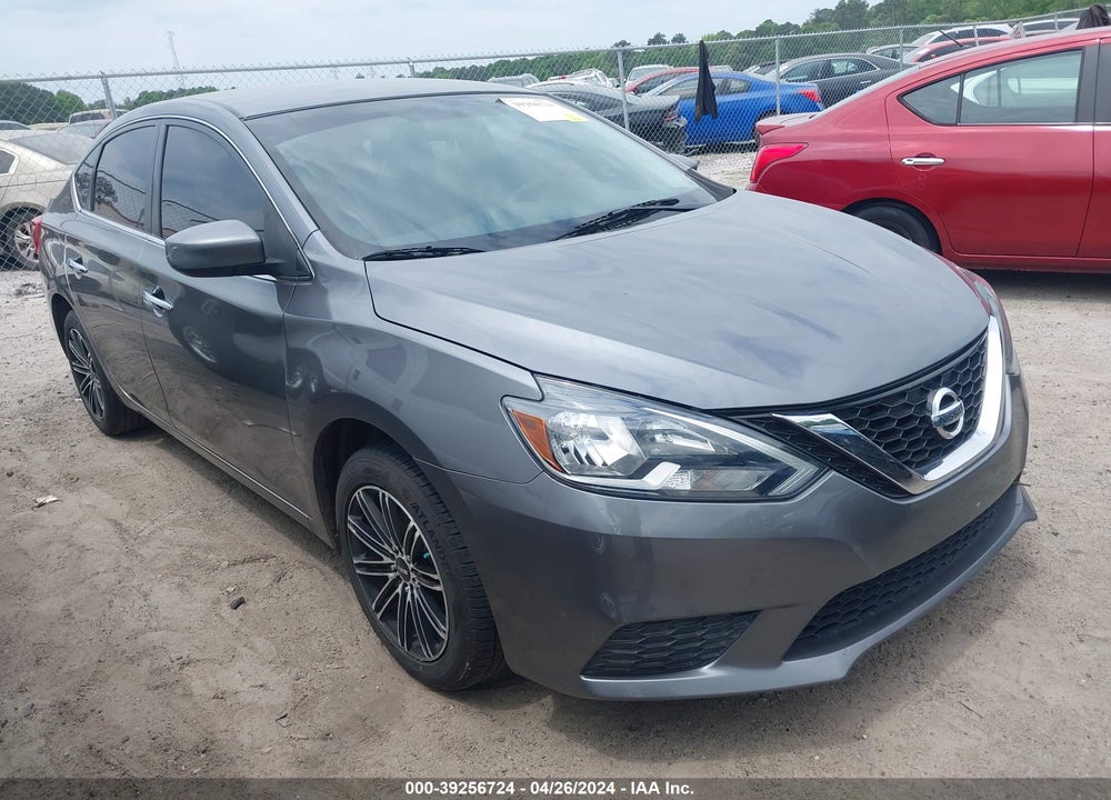 2017 NISSAN SENTRA SV VIN: 3N1AB7AP6HL706071