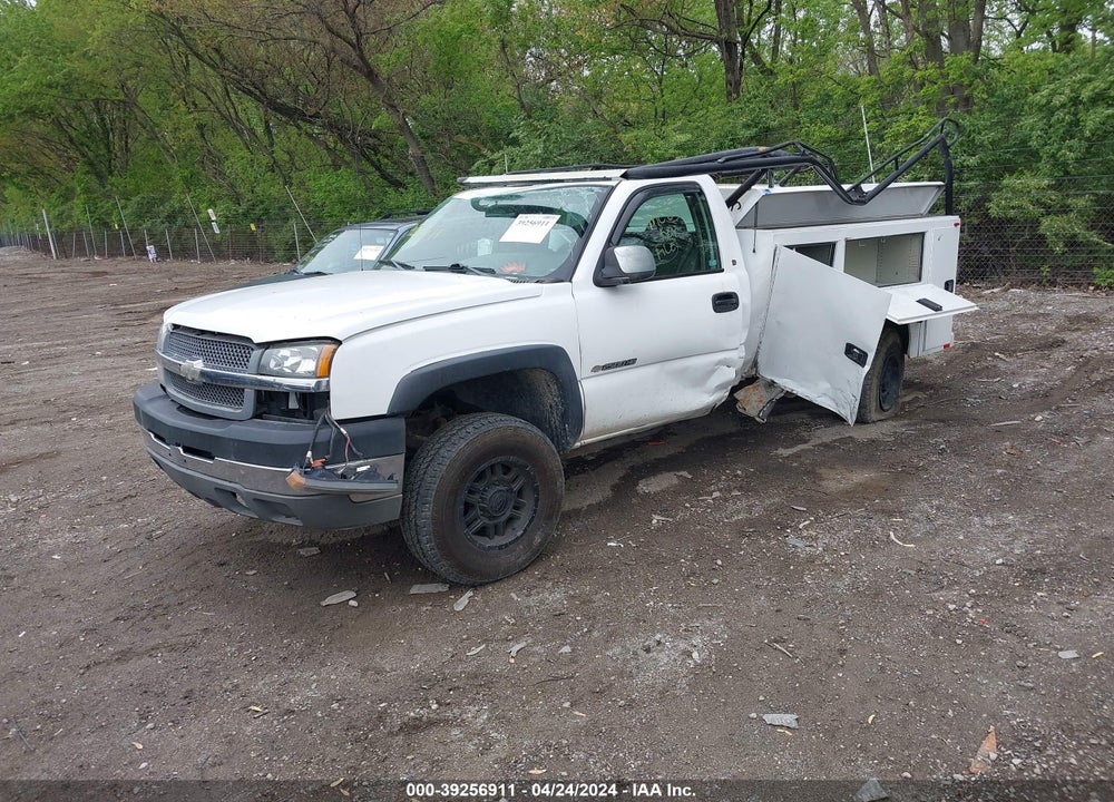 2004 CHEVROLET SILVERADO 2500HD WORK TRUCK VIN: 1GCHK24U04E236243