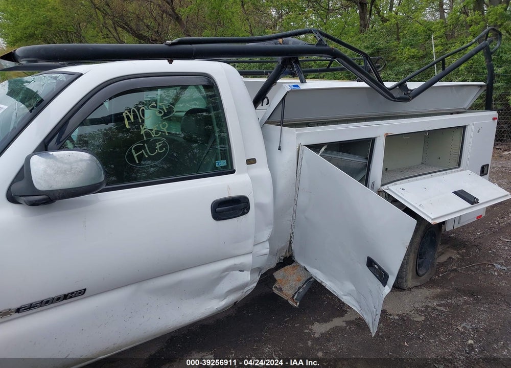 2004 CHEVROLET SILVERADO 2500HD WORK TRUCK VIN: 1GCHK24U04E236243