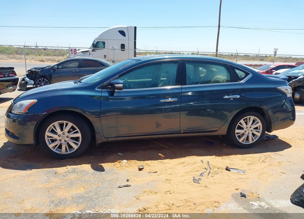 2015 NISSAN SENTRA SL VIN: 3N1AB7AP2FY254507