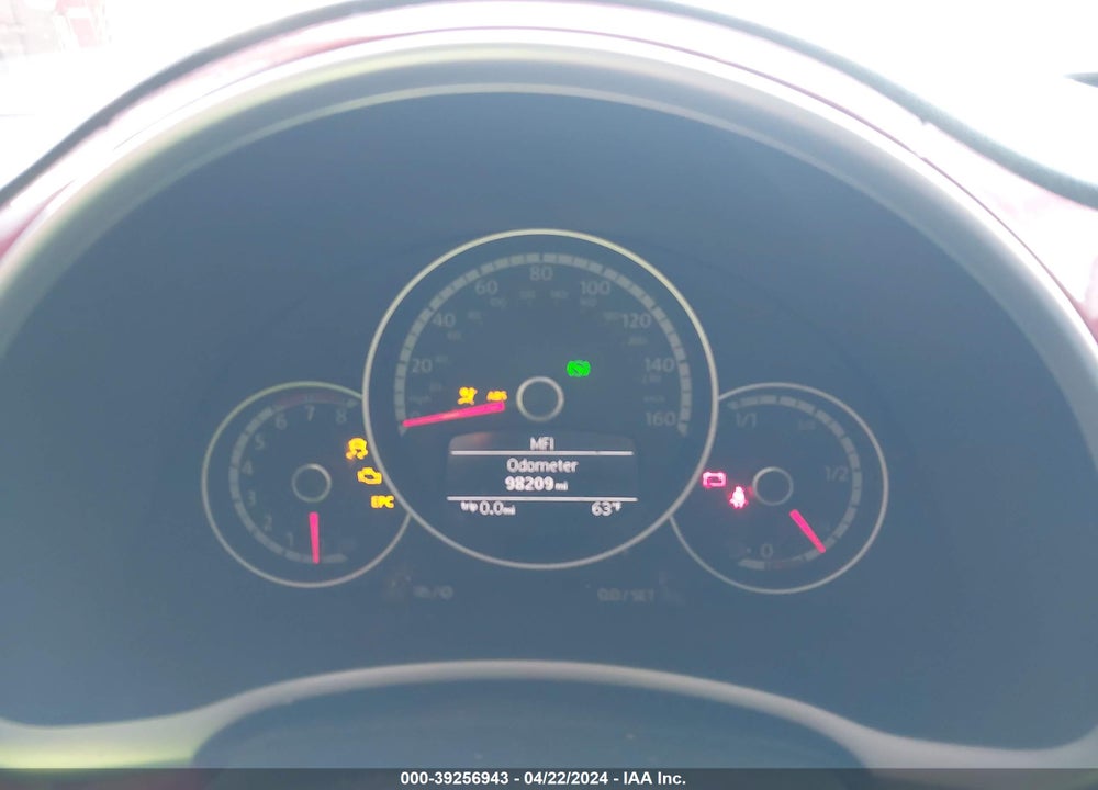 2015 VOLKSWAGEN BEETLE 1.8T VIN: 3VWJ17AT8FM603686