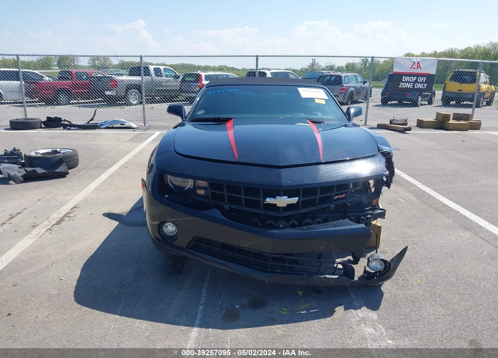 2013 CHEVROLET CAMARO 2LT VIN: 2G1FC3D35D9126205
