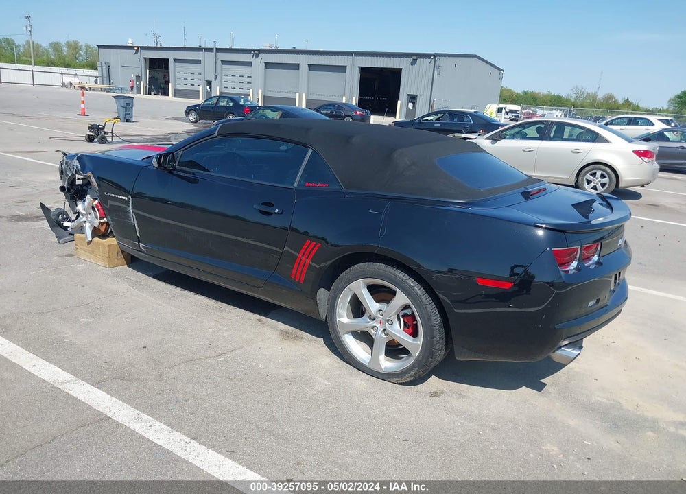2013 CHEVROLET CAMARO 2LT VIN: 2G1FC3D35D9126205