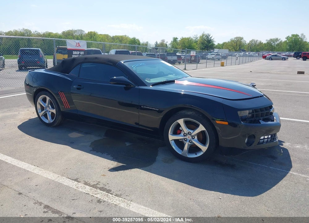 2013 CHEVROLET CAMARO 2LT VIN: 2G1FC3D35D9126205