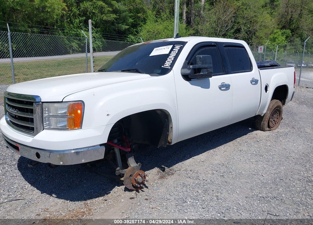 2013 GMC SIERRA 1500 SLT VIN: 3GTP2WE71DG231203