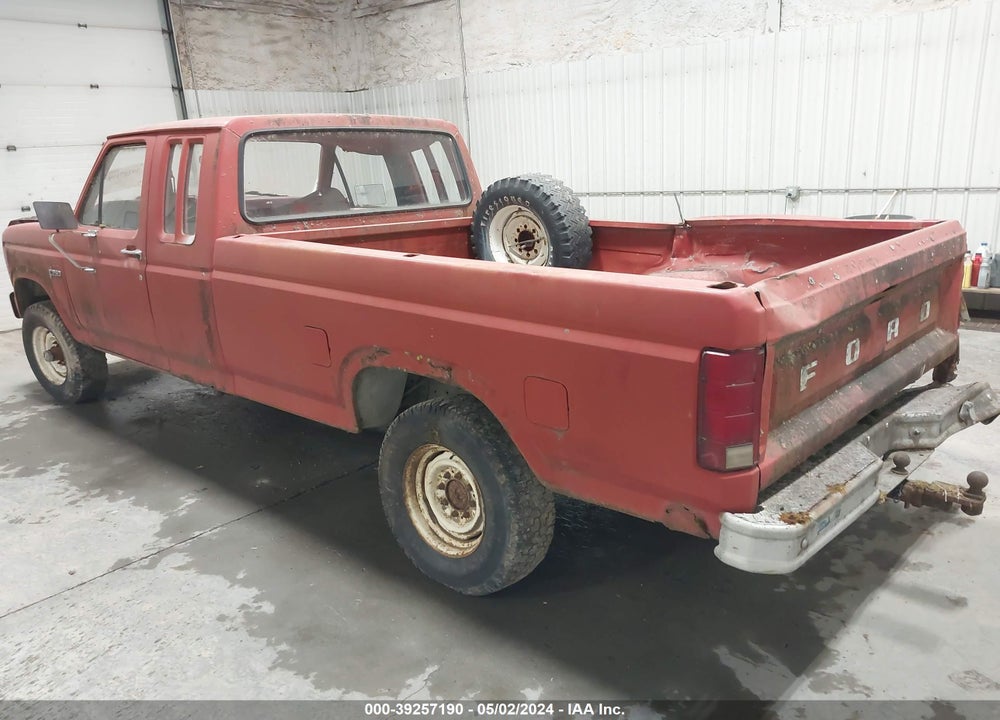 1982 FORD F250 VIN: 1FTFX26G8CKA16333