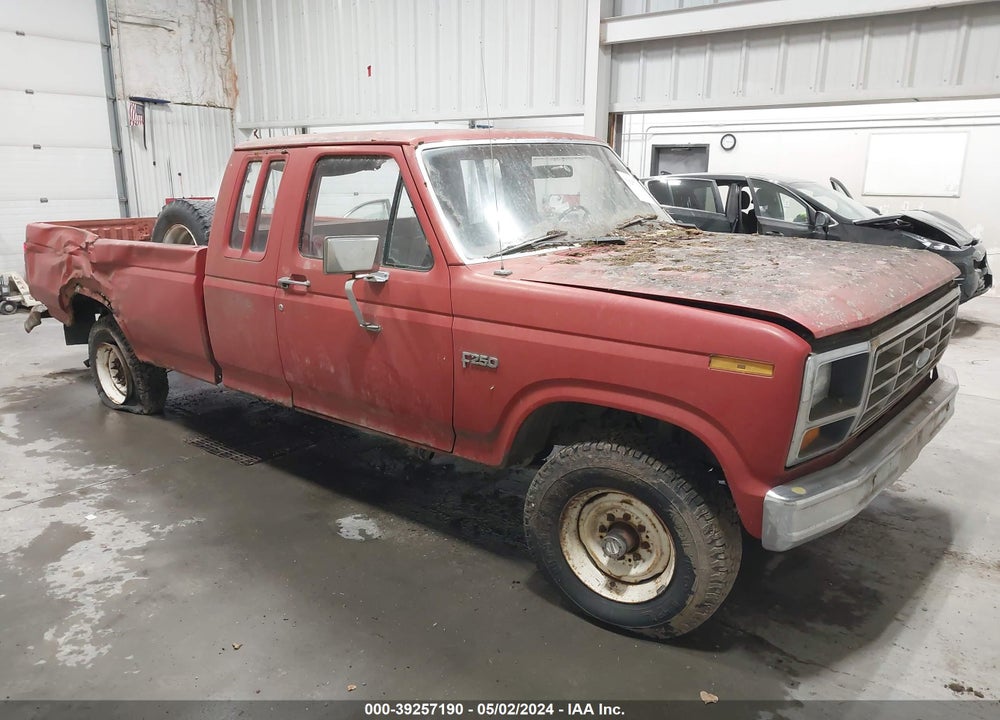 1982 FORD F250 VIN: 1FTFX26G8CKA16333