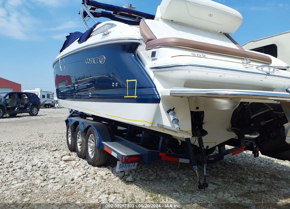 2012 COBALT BOAT VIN: 45JC1E332J1000789
