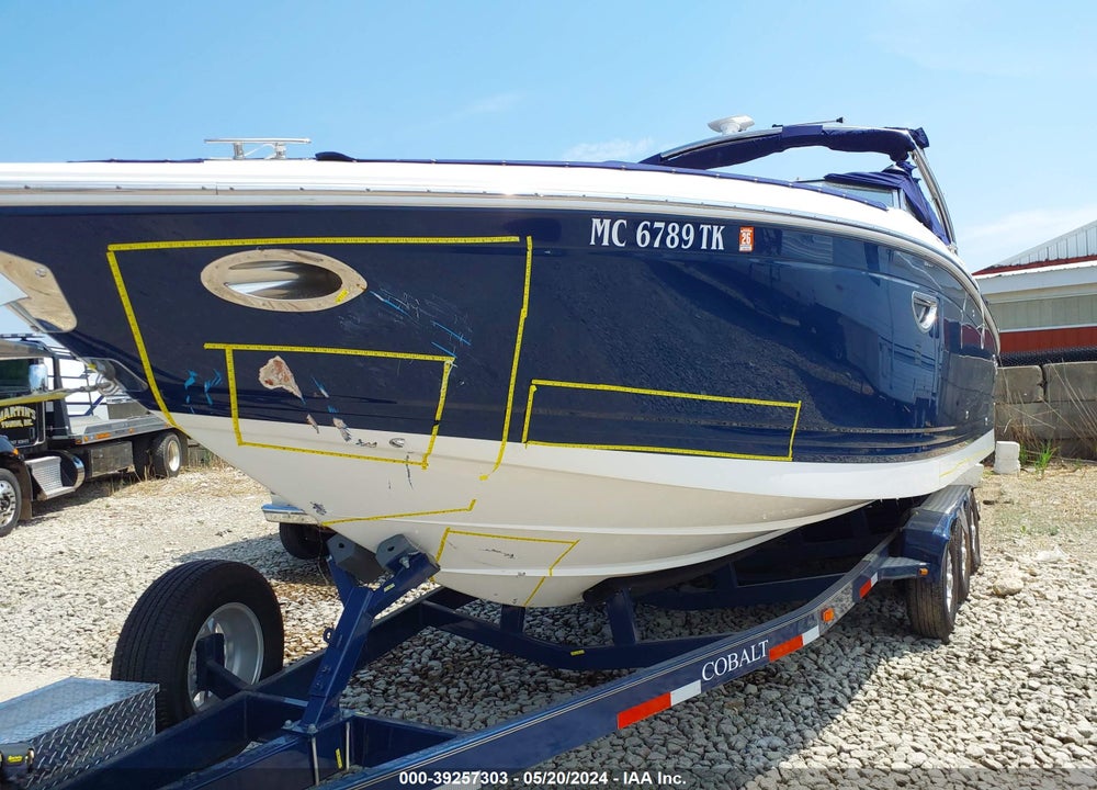 2012 COBALT BOAT VIN: 45JC1E332J1000789