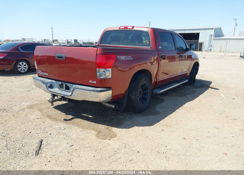 2008 TOYOTA TUNDRA SR5 5.7L V8 VIN: 5TFDV54168X032666