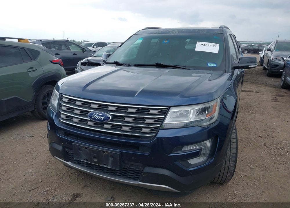 2016 FORD EXPLORER VIN: 1FM5K8D88GGC56205