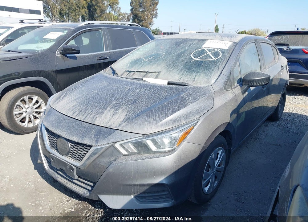 2020 NISSAN VERSA S 5-SPEED MANUAL TRANSMISSION VIN: 3N1CN8BV2LL886984