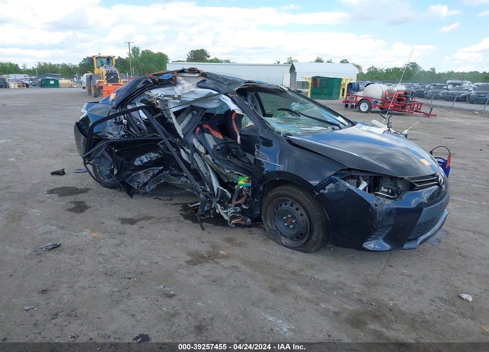 2014 TOYOTA COROLLA LE VIN: 2T1BURHE0EC203551