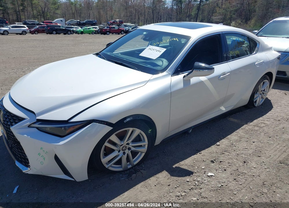 2021 LEXUS IS 300 VIN: JTHC81F21M5044035