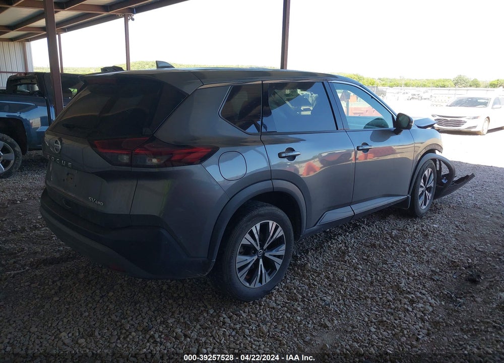 2021 NISSAN ROGUE SV INTELLIGENT AWD VIN: 5N1AT3BB3MC774934