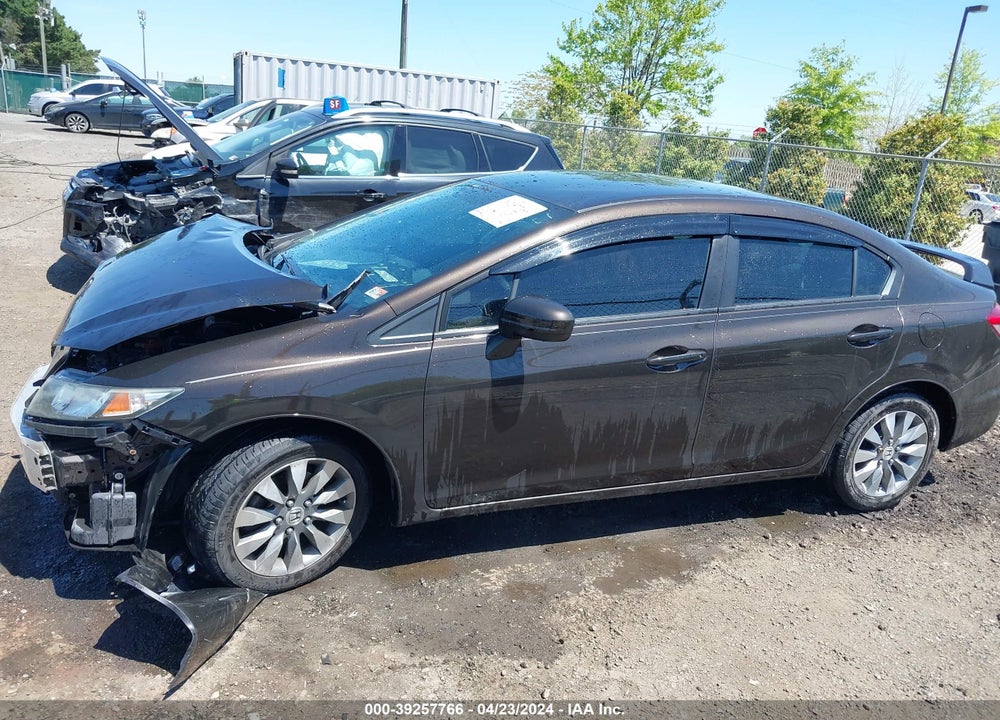 2014 HONDA CIVIC LX VIN: 2HGFB2F50EH526989
