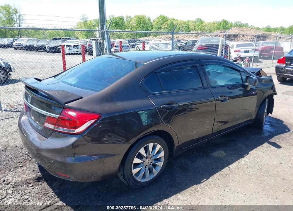 2014 HONDA CIVIC LX VIN: 2HGFB2F50EH526989