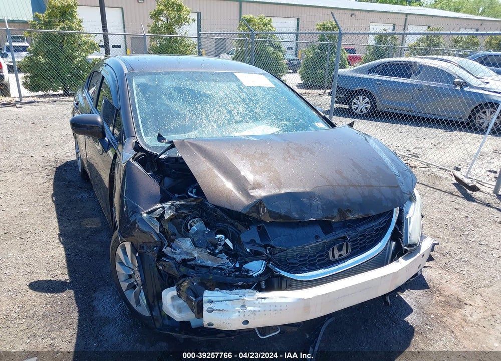 2014 HONDA CIVIC LX VIN: 2HGFB2F50EH526989