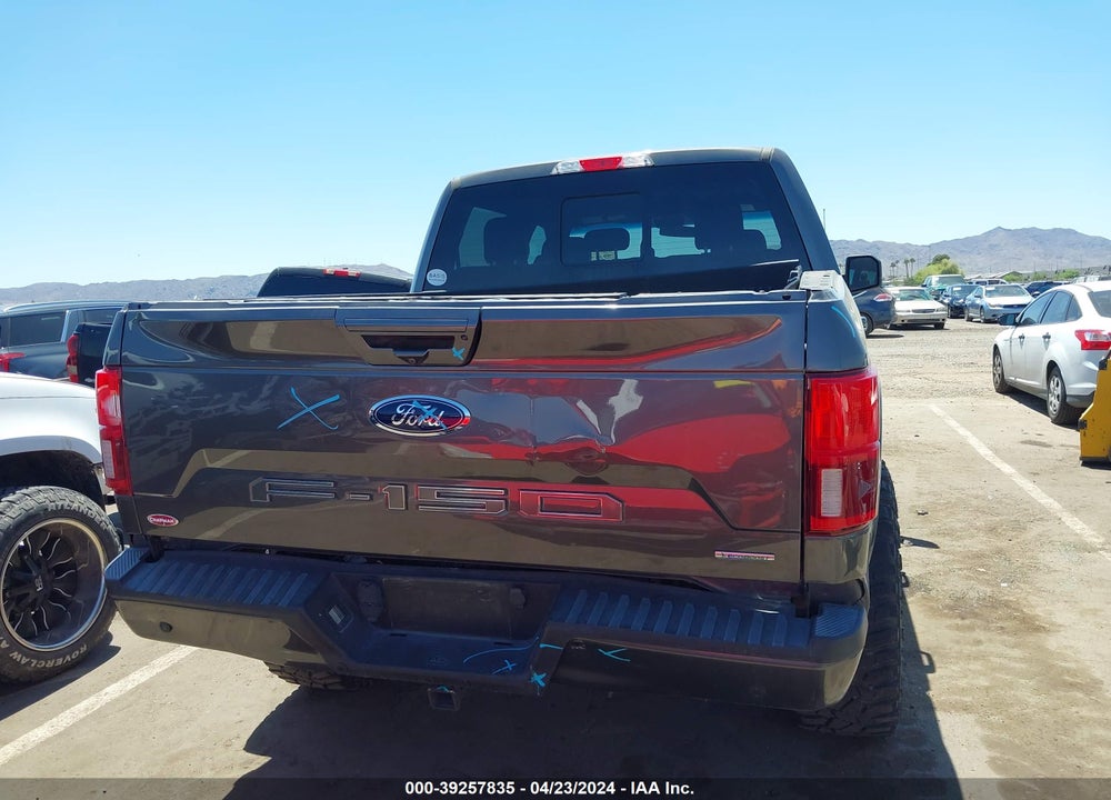 2018 FORD F-150 LARIAT VIN: 1FTEW1EP6JKD69743