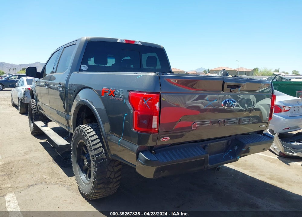2018 FORD F-150 LARIAT VIN: 1FTEW1EP6JKD69743
