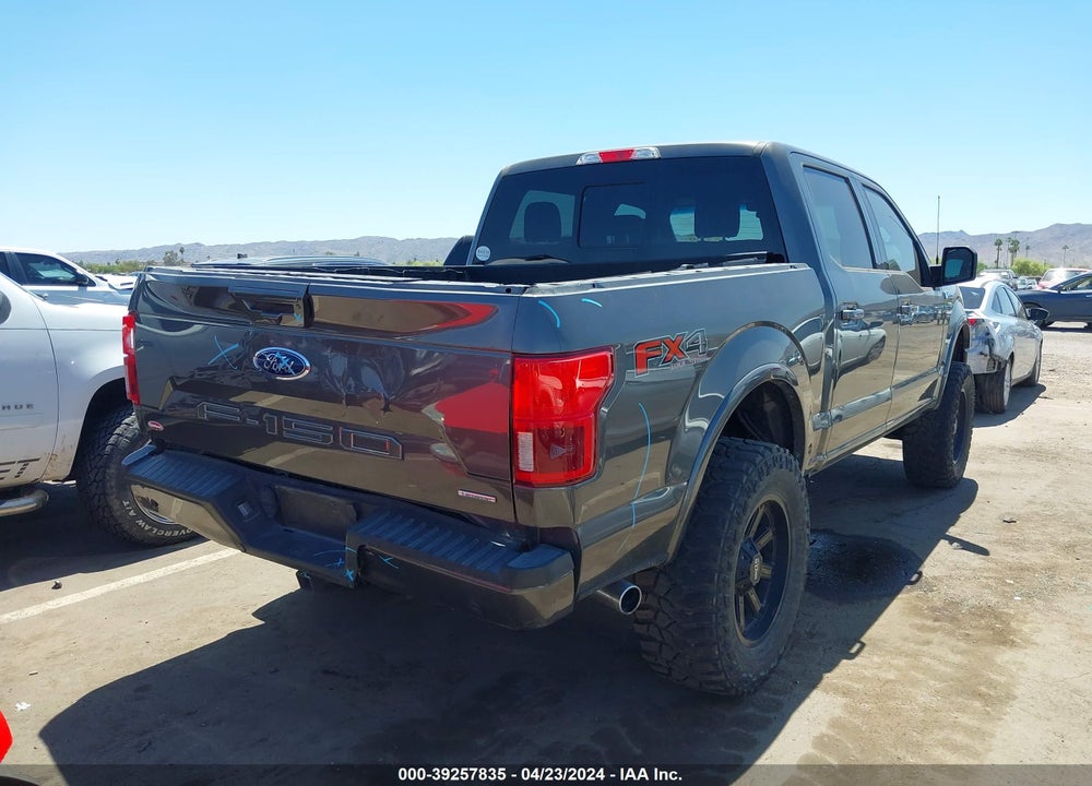 2018 FORD F-150 LARIAT VIN: 1FTEW1EP6JKD69743