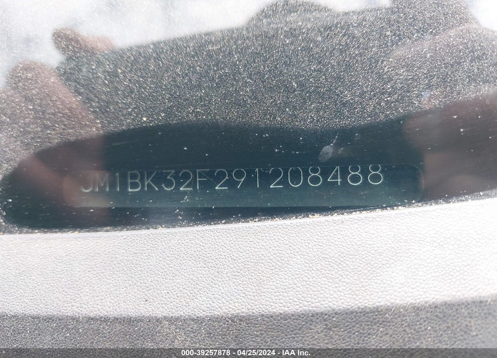 2009 MAZDA MAZDA3 VIN: JM1BK32F291208488