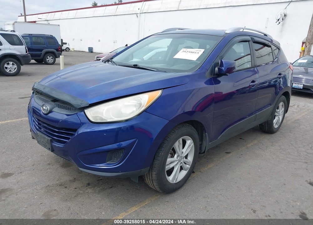 2011 HYUNDAI TUCSON GLS VIN: KM8JU3AC7BU157177