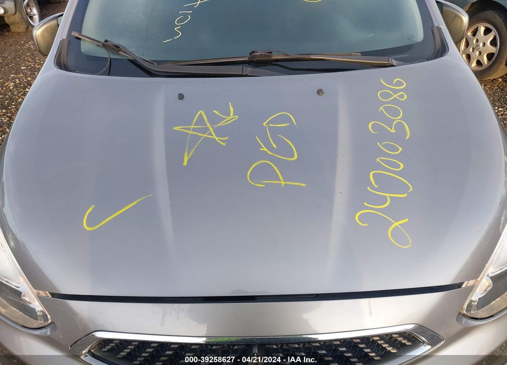 2017 MITSUBISHI MIRAGE ES VIN: ML32A3HJ3HH006802