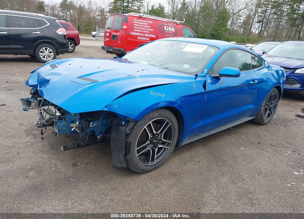 2020 FORD MUSTANG ECOBOOST FASTBACK VIN: 1FA6P8TH6L5133641