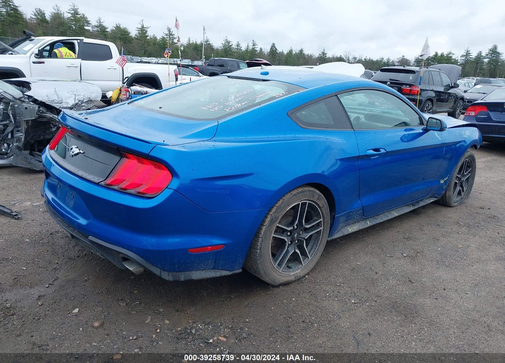 2020 FORD MUSTANG ECOBOOST FASTBACK VIN: 1FA6P8TH6L5133641