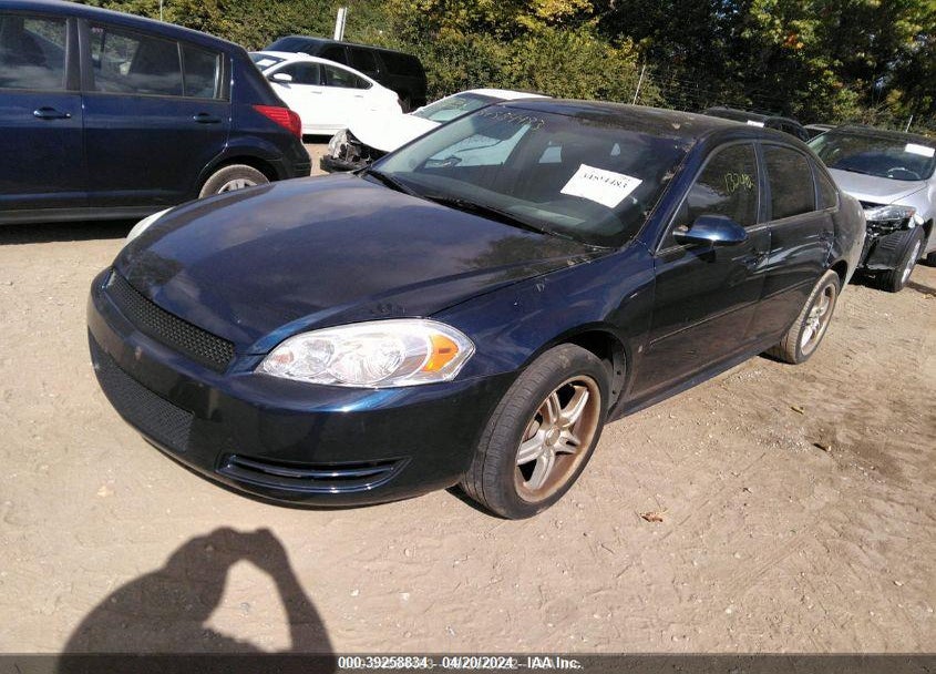 2011 CHEVROLET IMPALA LS VIN: 2G1WF5EK8B1214086