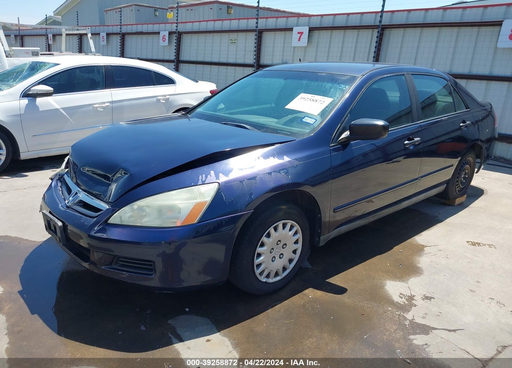2007 HONDA ACCORD 2.4 VP VIN: 1HGCM56137A014320