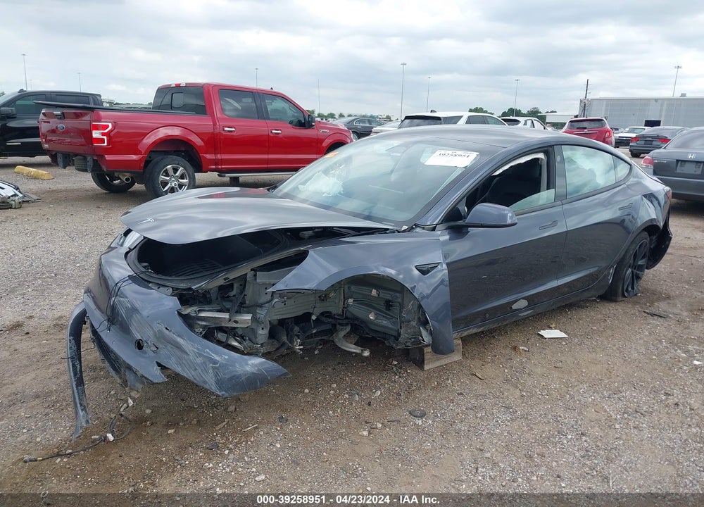 2022 TESLA MODEL 3 VIN: 5YJ3E1EA9NF189391