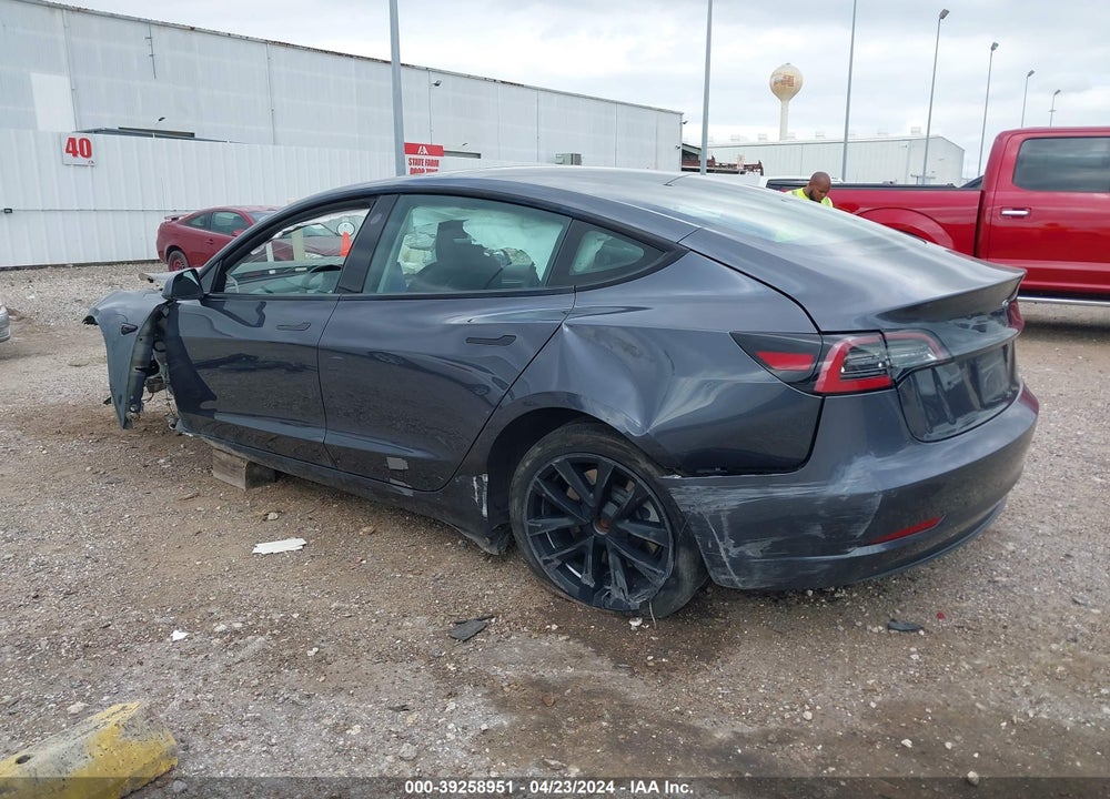2022 TESLA MODEL 3 VIN: 5YJ3E1EA9NF189391