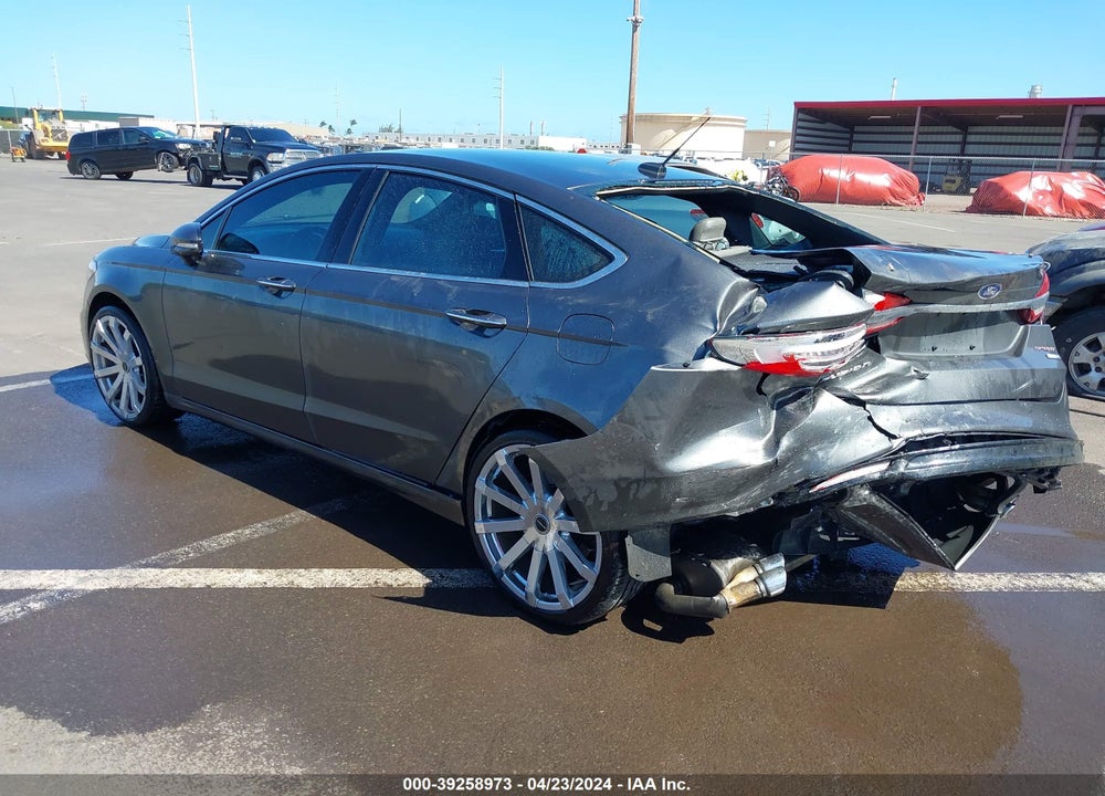 2017 FORD FUSION SPORT VIN: 3FA6P0VP8HR299699