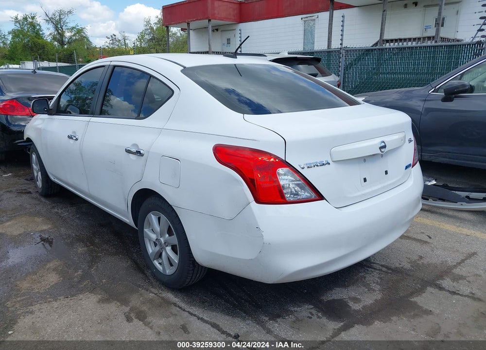 2012 NISSAN VERSA 1.6 SL VIN: 3N1CN7AP9CL819490