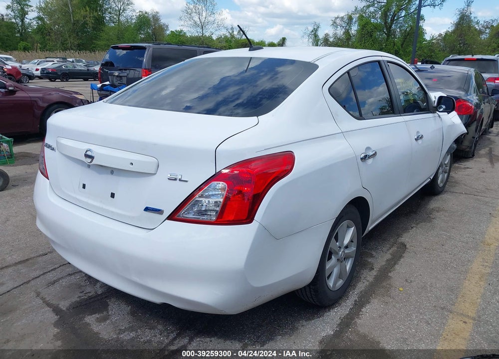 2012 NISSAN VERSA 1.6 SL VIN: 3N1CN7AP9CL819490